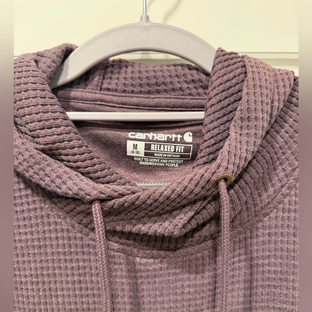 Carhartt Purple Waffle Knit Hoodie - Picture 5 of 7